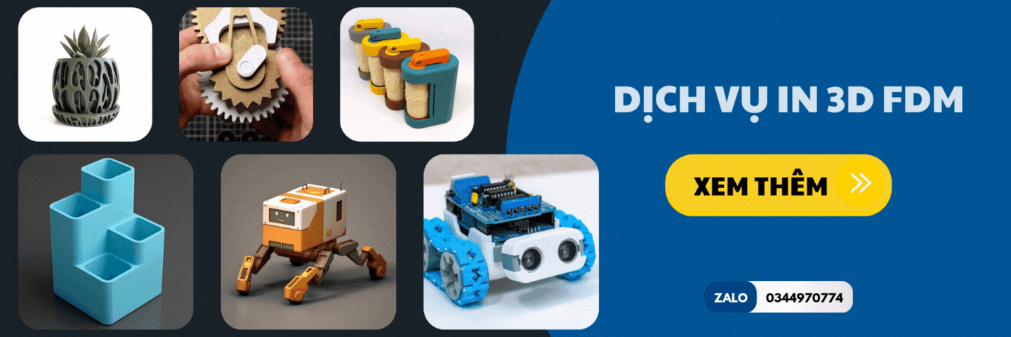 in 3d FDM